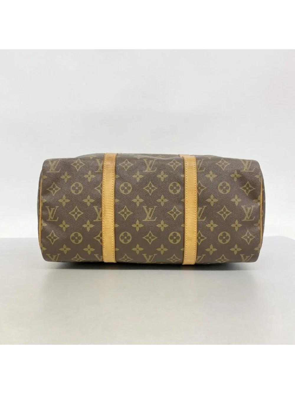 Louis Vuitton Boston Bag Monogram Sac Spool 35 Brown